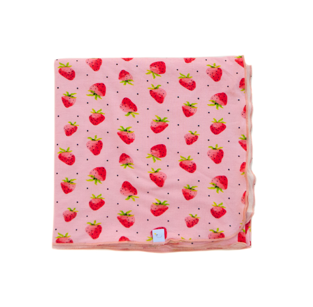 Strawberry swaddle deals