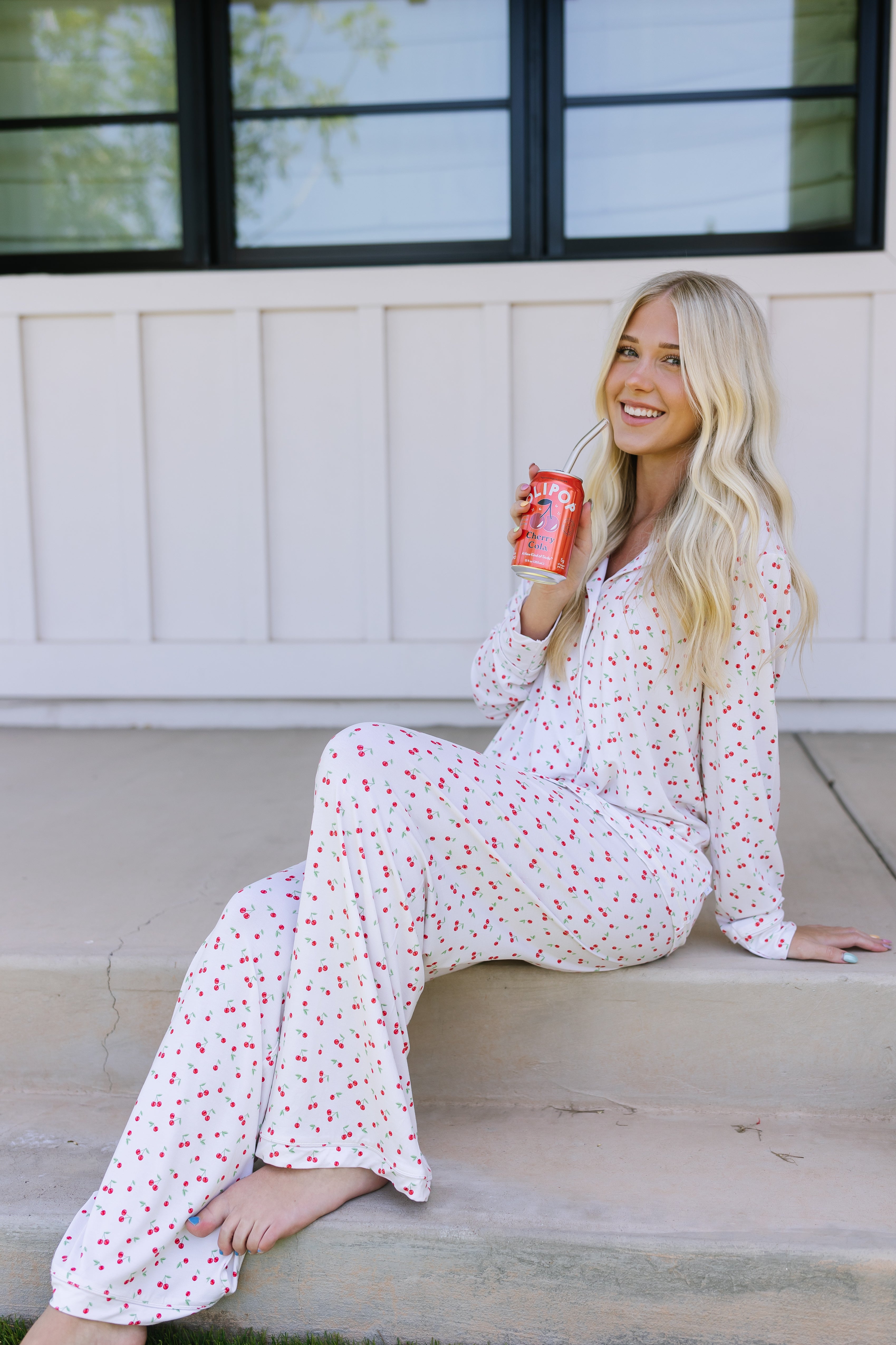 Her lip to Cherry Pattern PJ Set(ルームウェア) Cherry Pattern PJ Set | ♡herliptoこれくしょん♡